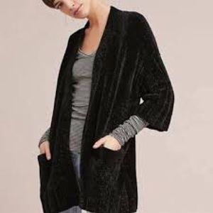 Anthropologie Moth Chenille Cardigan